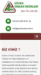 Mobile Screenshot of guvenorman.com.tr